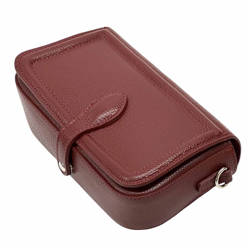 Nicole leather shoulder bag - Made In Italy
