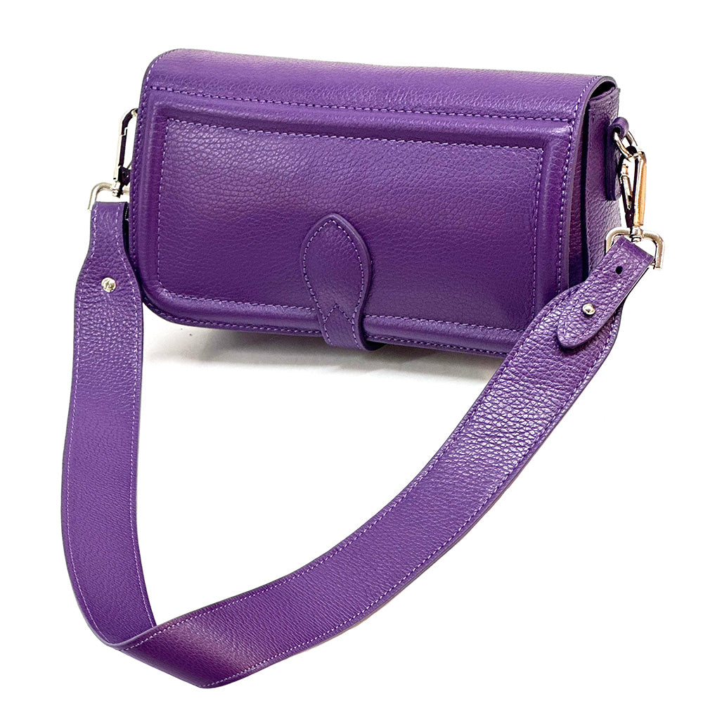 Nicole leather shoulder bag - Made In Italy