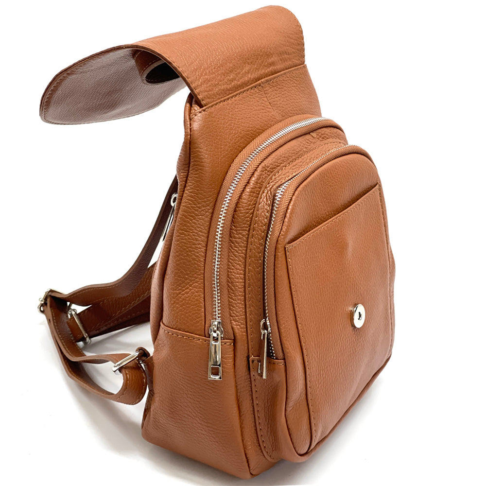 Manuele Cow Leather Backpack - Made In Italy