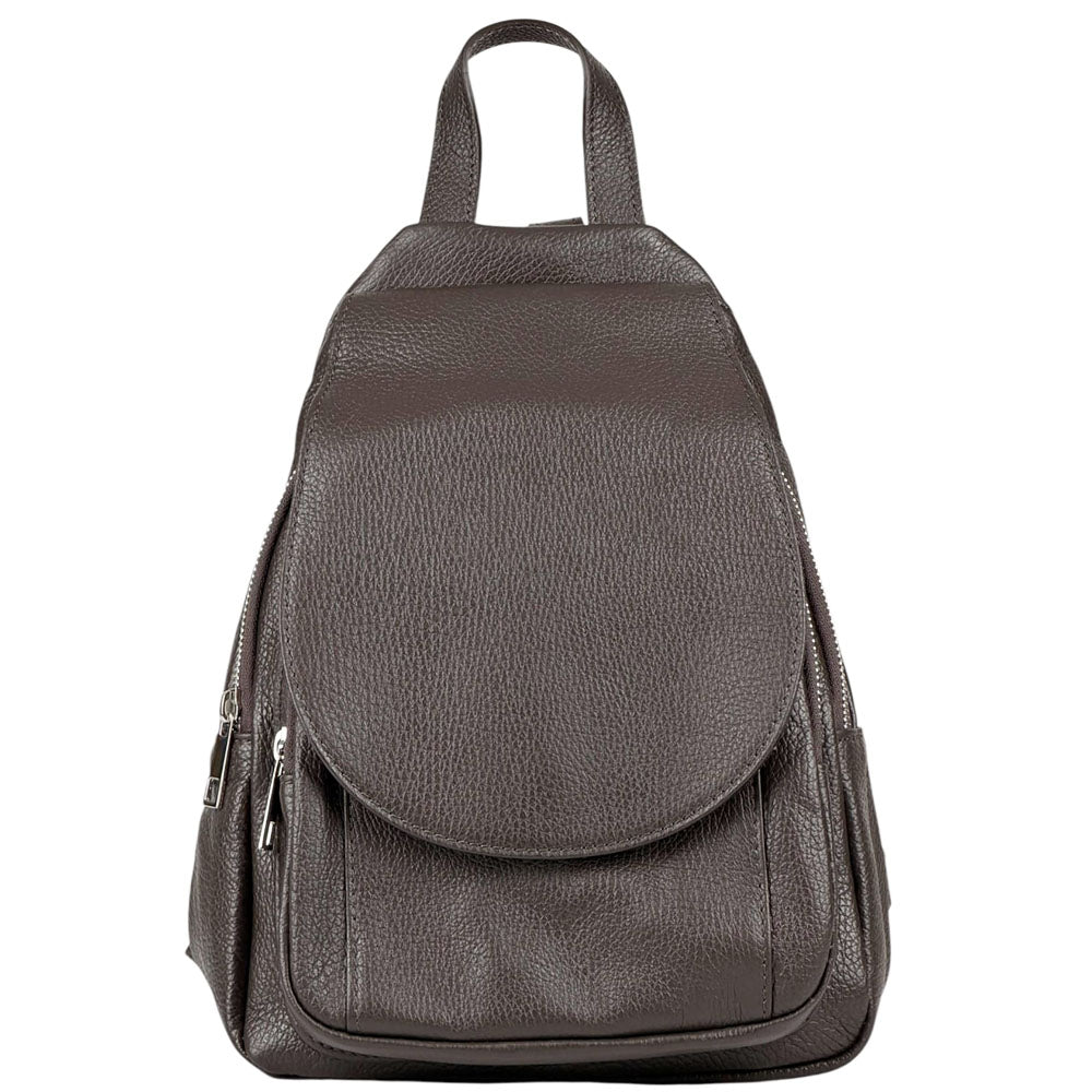 Manuele Cow Leather Backpack - Made In Italy