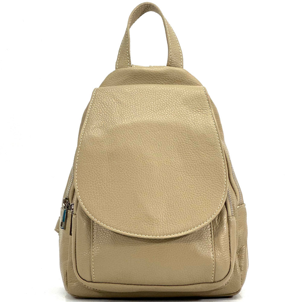 Manuele Cow Leather Backpack - Made In Italy