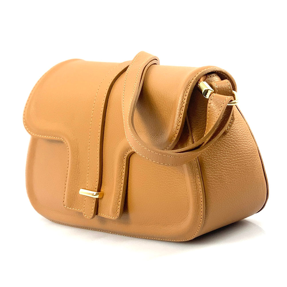 Pepe Leather Shoulder Bag - Made In Italy