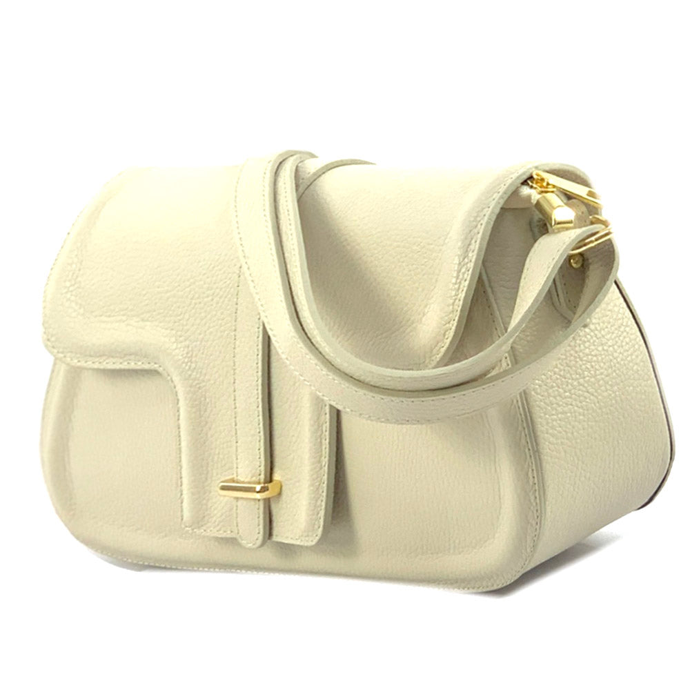 Pepe Leather Shoulder Bag - Made In Italy