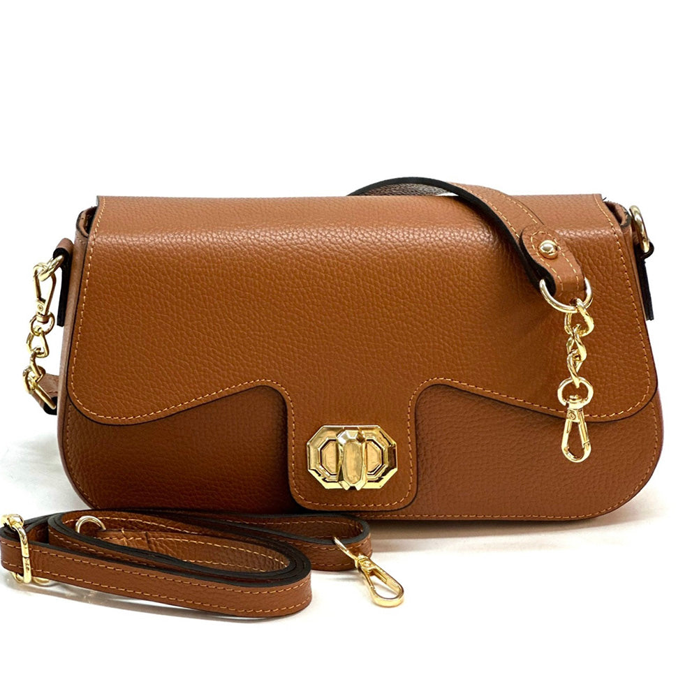 Fatima leather bag - Made In Italy