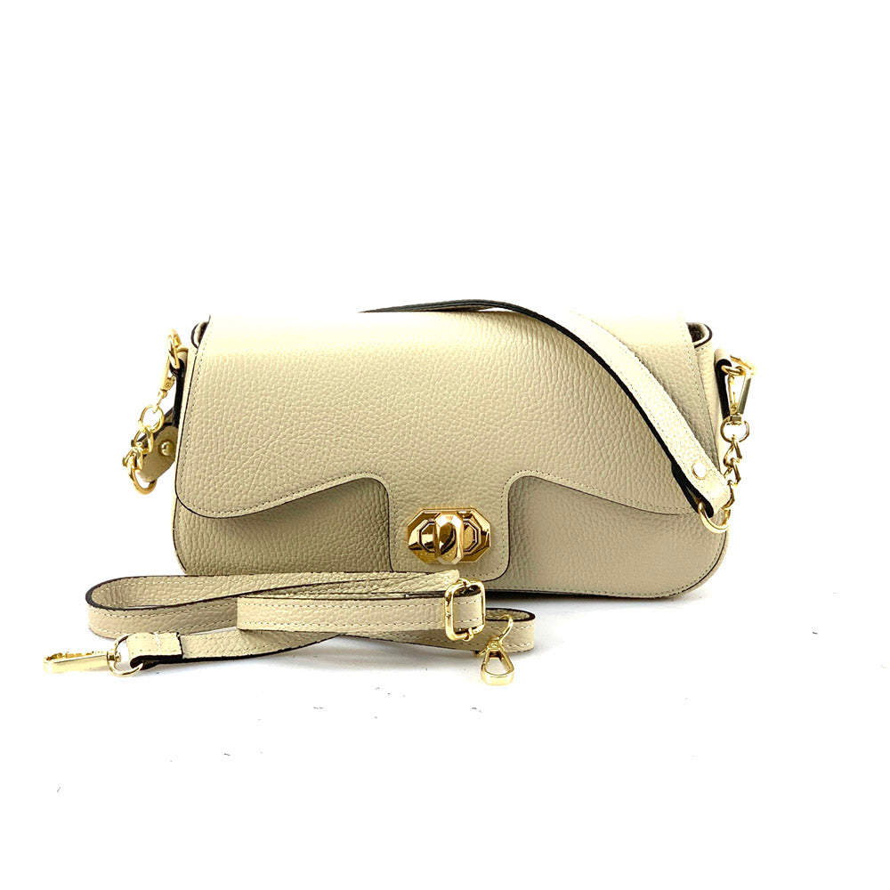 Fatima leather bag - Made In Italy