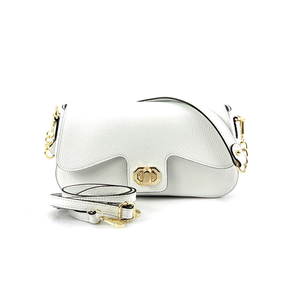 Fatima leather bag - Made In Italy