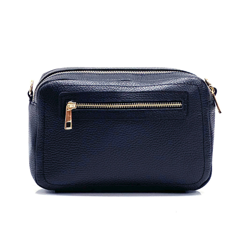 Anita Leather Crossbody Bag - Made In Italy