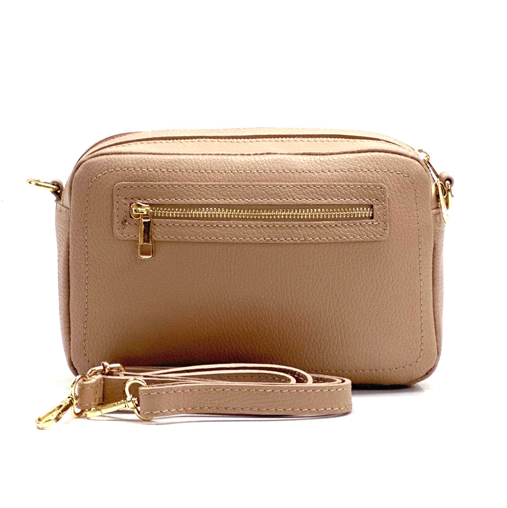 Anita Leather Crossbody Bag - Made In Italy
