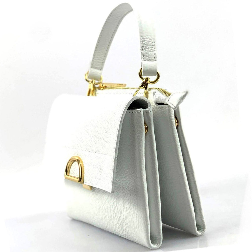 Melissa Leather Handbag - Made In Italy
