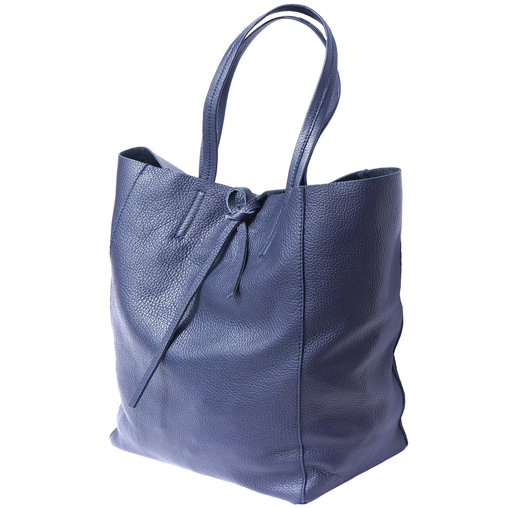Babila Italian Genuine Leather Tote Bag - Made In Italy