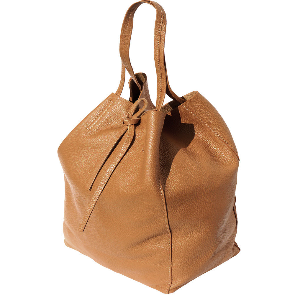 Babila Italian Genuine Leather Tote Bag - Made In Italy