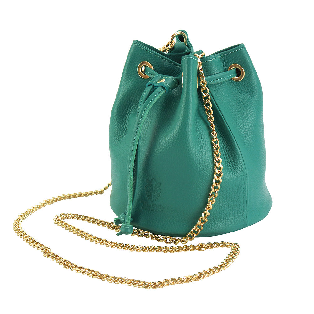 Ilaria Cross-body leather bag - Made In Italy