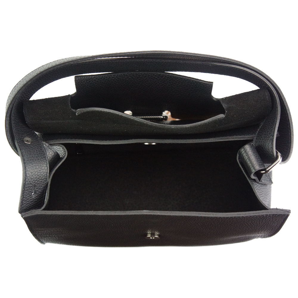 Casimira leather Handbag - Made In Italy