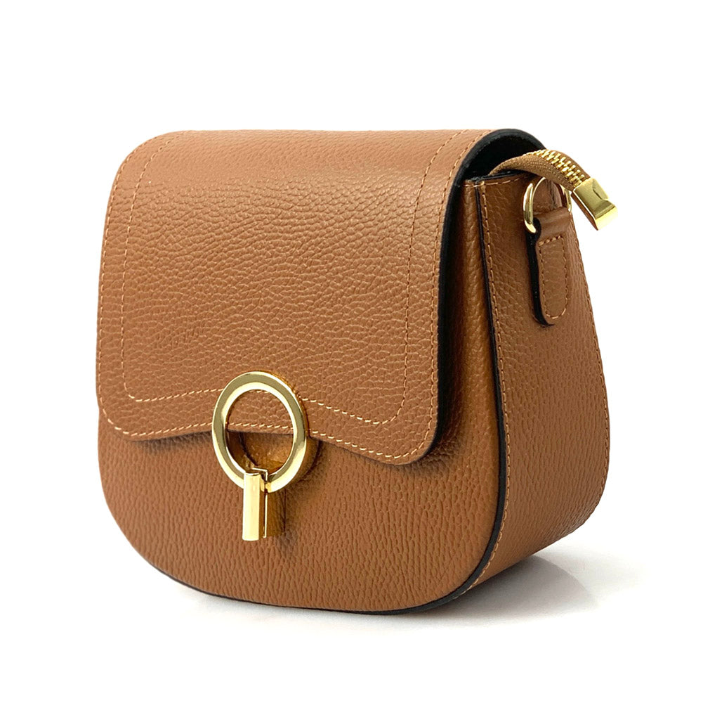 Senara Leather Crossbody Bag - Made In Italy
