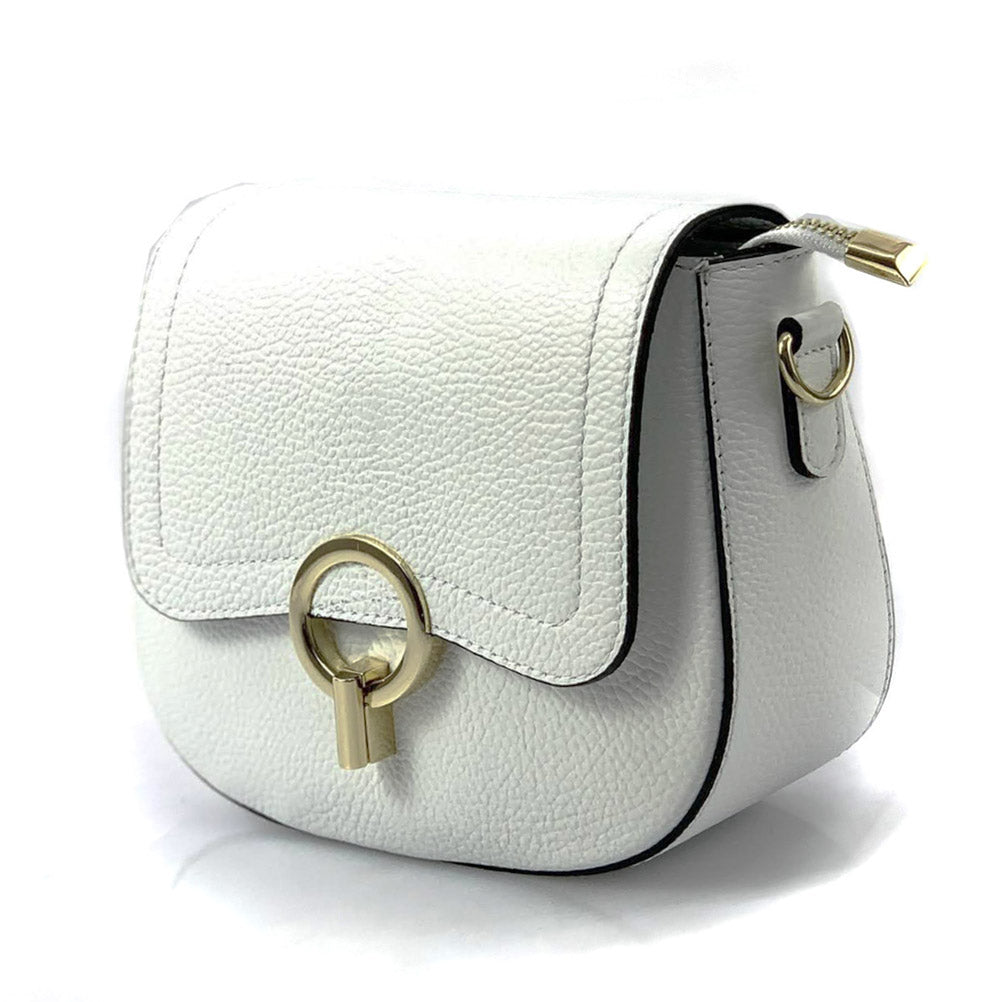Senara Leather Crossbody Bag - Made In Italy