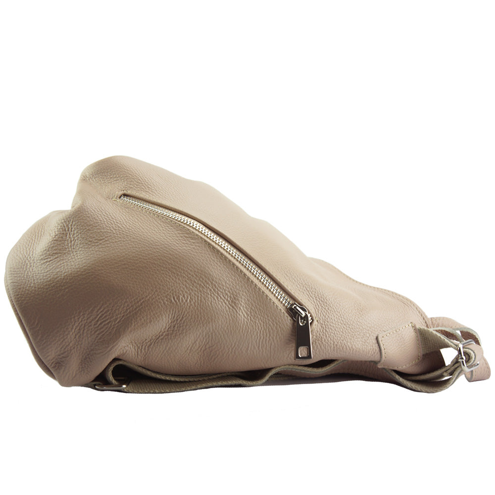 Clapton Backpack in Supple small-grained leather - Made In Italy