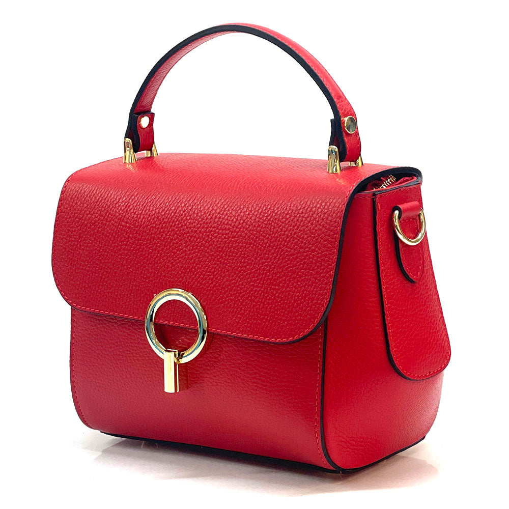 Kimberly Leather Handbag - Made In Italy