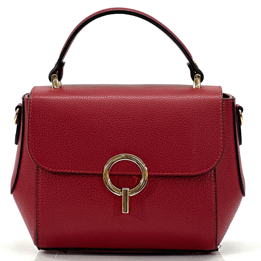 Kimberly Leather Handbag - Made In Italy