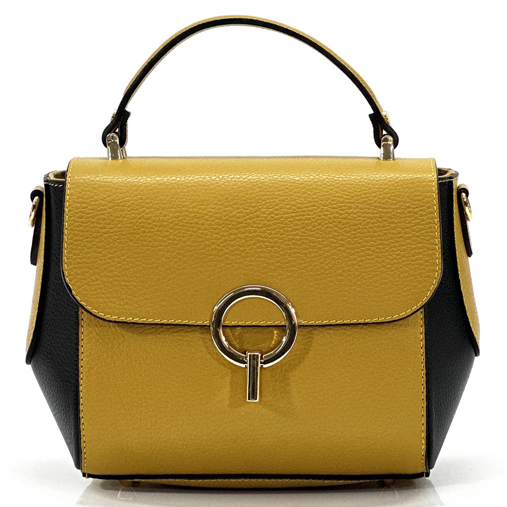 Kimberly Leather Handbag - Made In Italy
