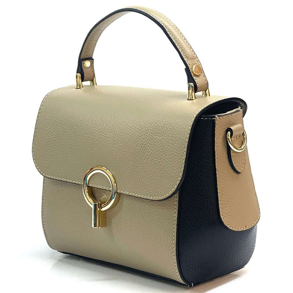 Kimberly Leather Handbag - Made In Italy
