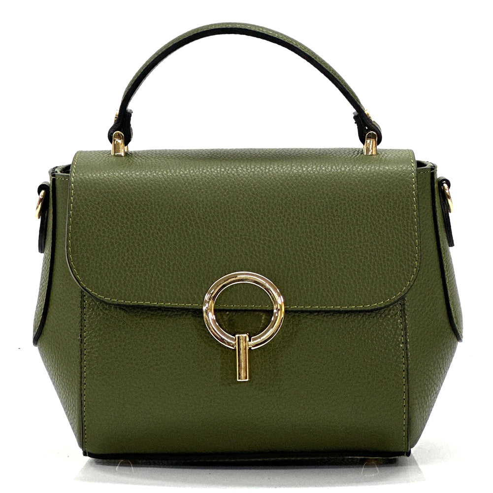 Kimberly Leather Handbag - Made In Italy