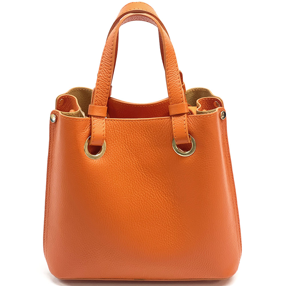 Eleonora leather shoulder bag - Made In Italy