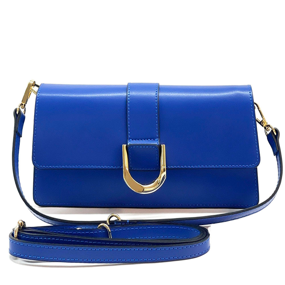 Maia cow Leather shoulder bag - Made In Italy