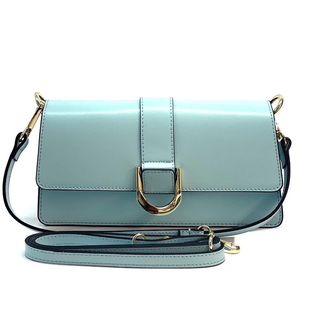 Maia cow Leather shoulder bag - Made In Italy