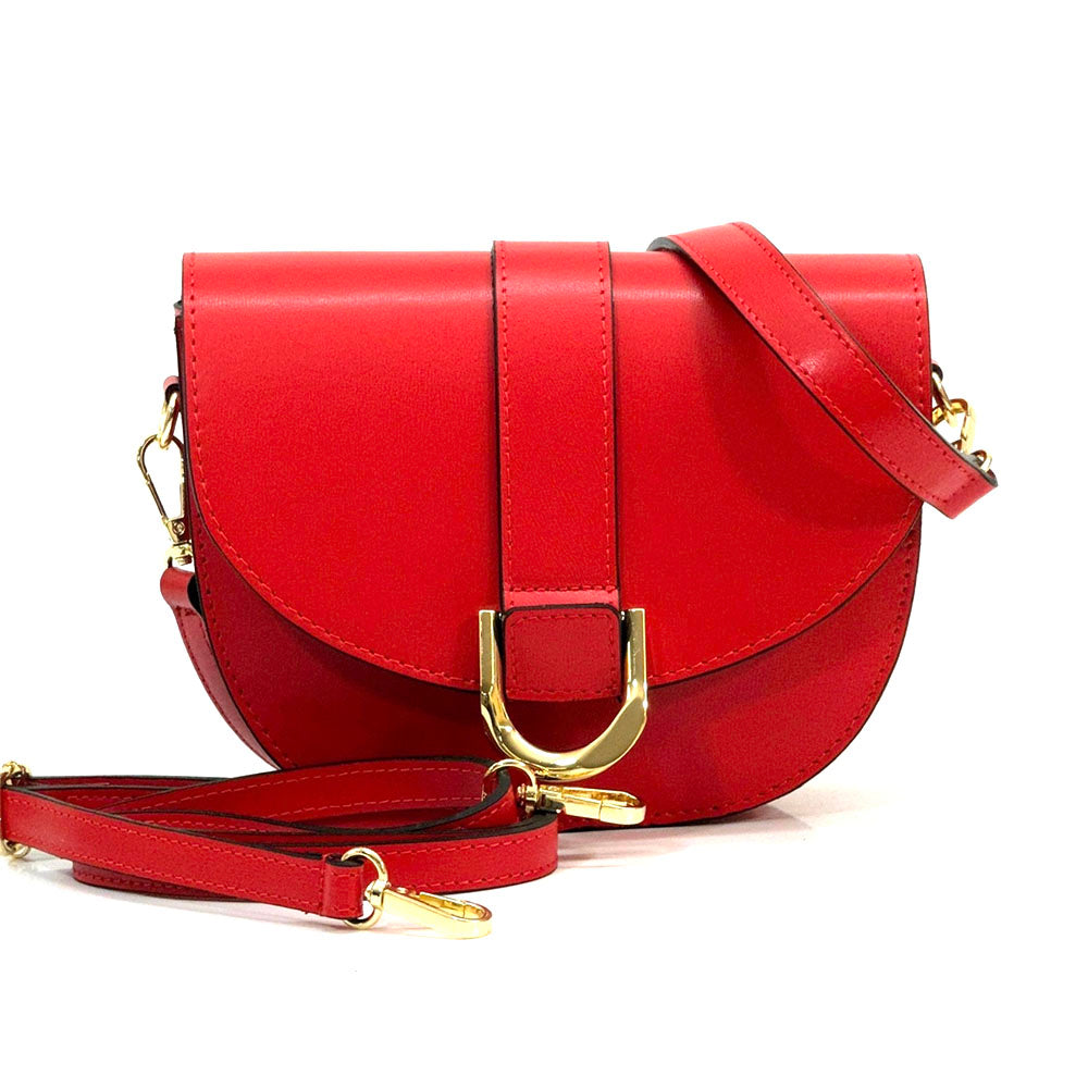Diana leather Cross-body bag - Made In Italy
