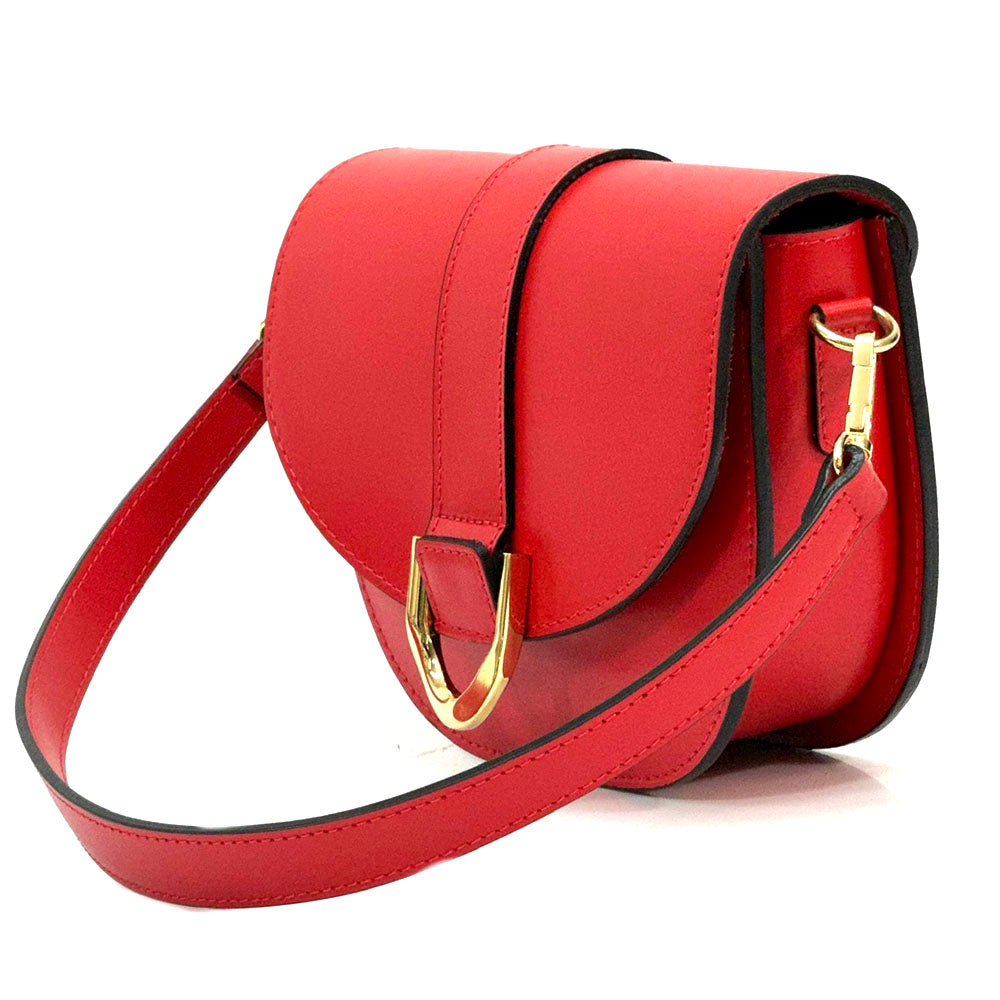 Diana leather Cross-body bag - Made In Italy
