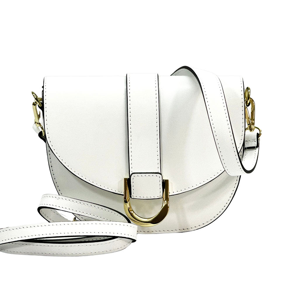 Diana leather Cross-body bag - Made In Italy