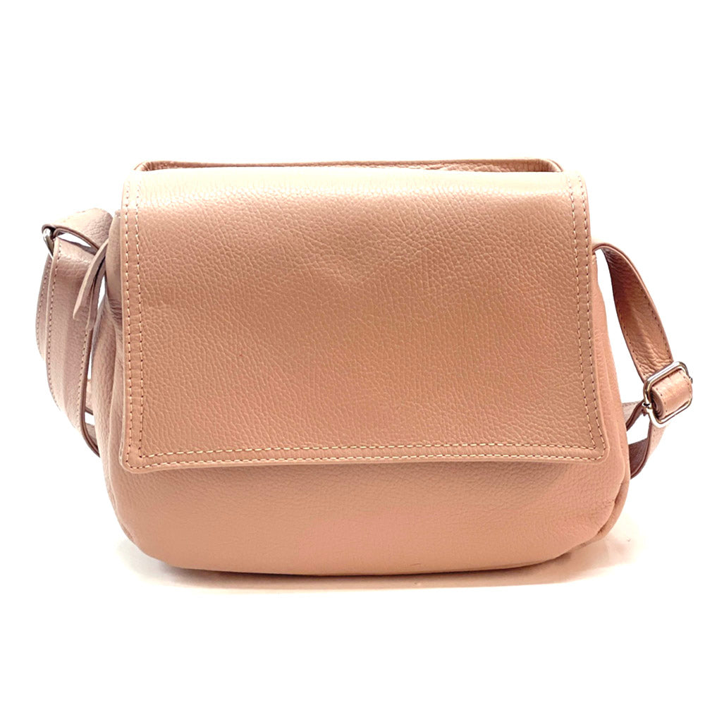 Felicità leather crossbody bag - Made In Italy