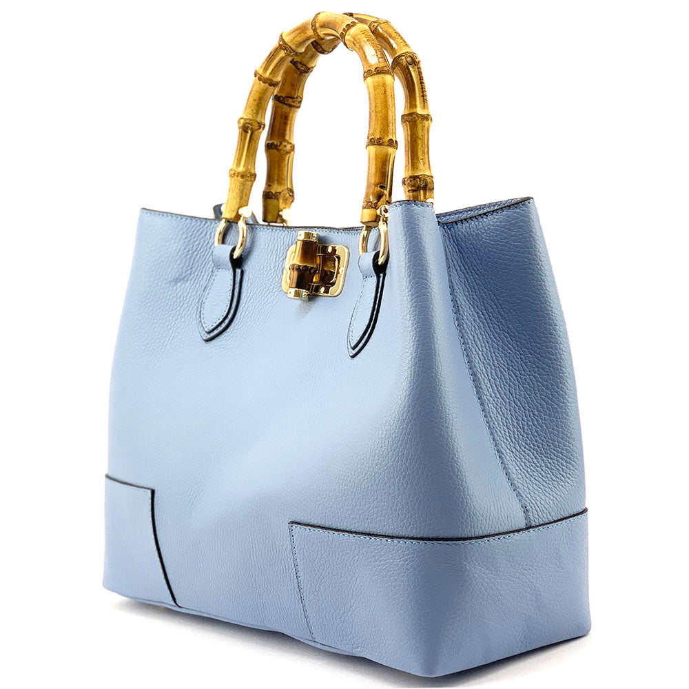Fabrizia Leather Handbag - made in Italy