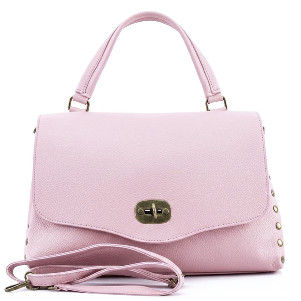 Rossella Leather Handbag - Made In Italy