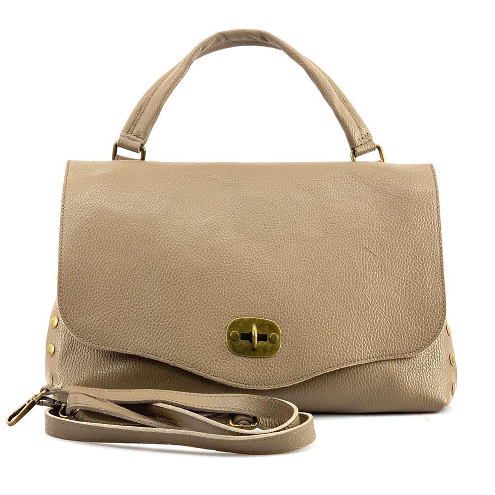 Rossella Leather Handbag - Made In Italy