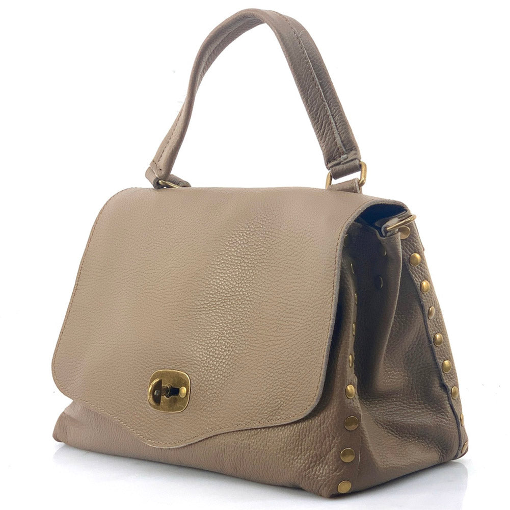 Rossella Leather Handbag - Made In Italy