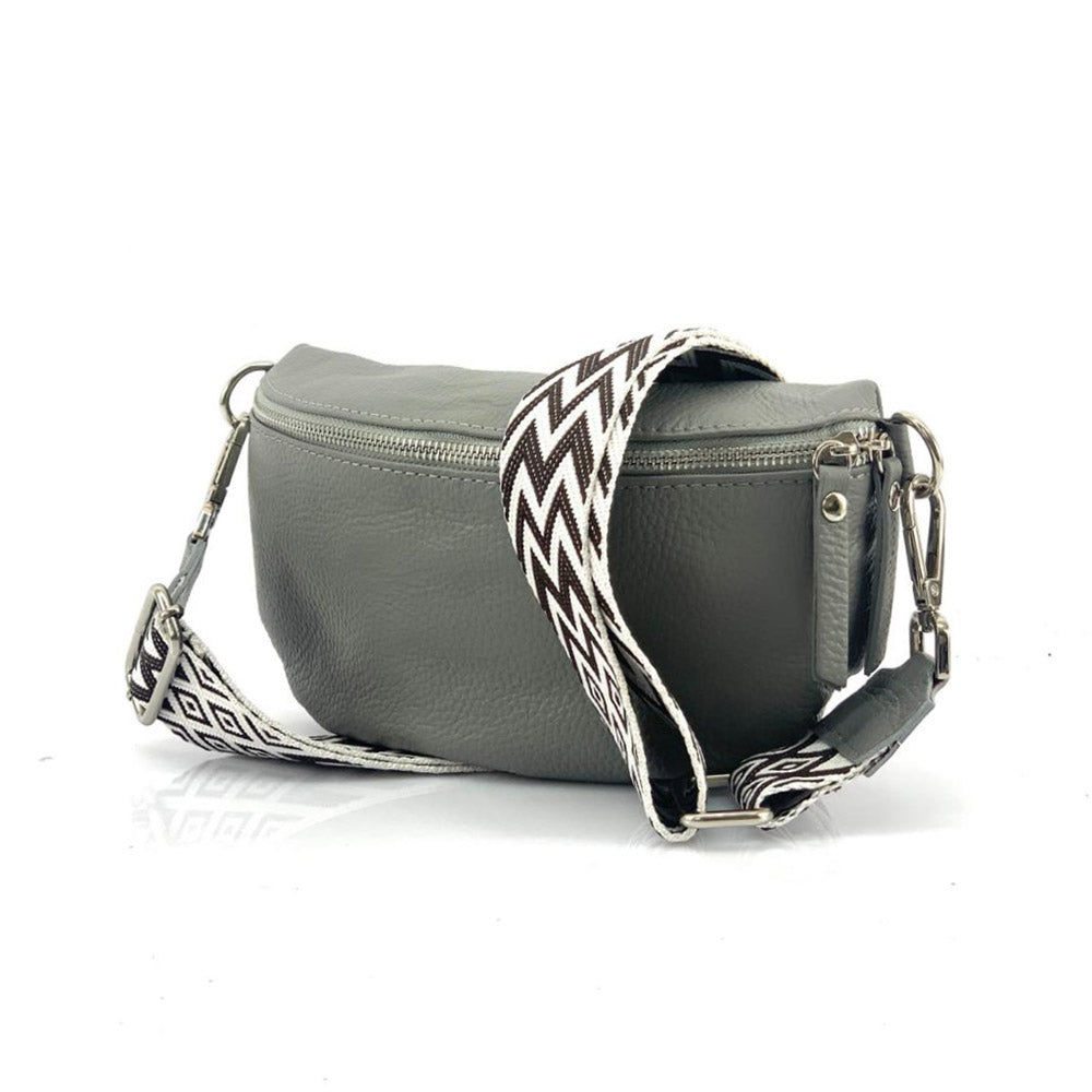 Outdoor cow leather Bumbag - Made In Italy