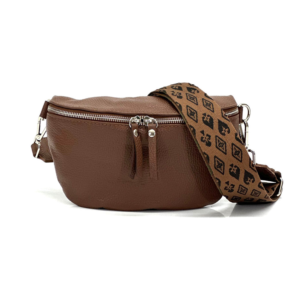 Outdoor cow leather Bumbag - Made In Italy