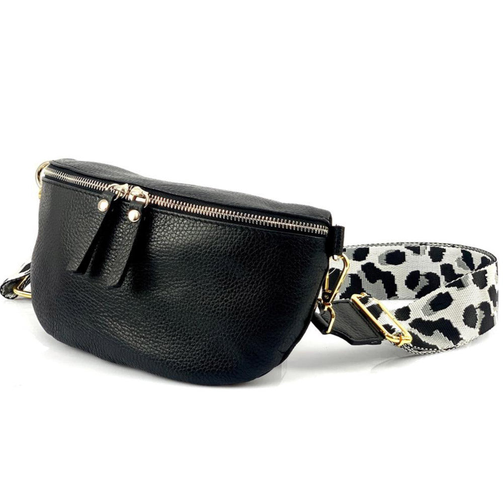 Outdoor cow leather Bumbag - Made In Italy