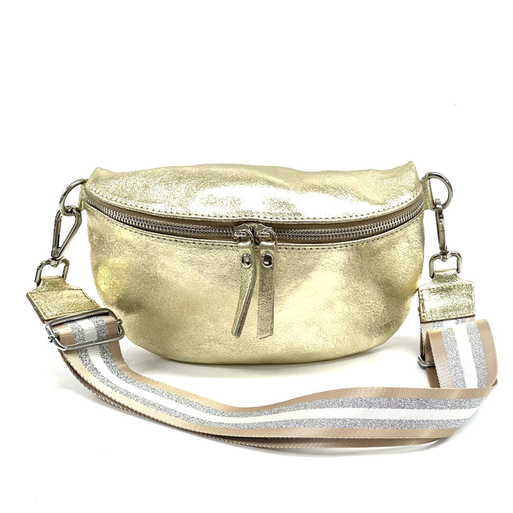Outdoor cow leather Bumbag - Made In Italy