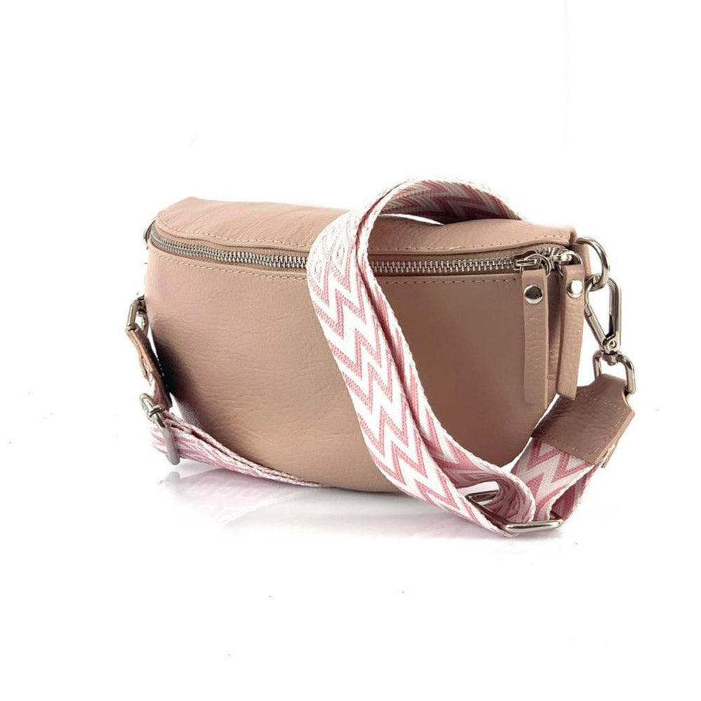 Outdoor cow leather Bumbag - Made In Italy