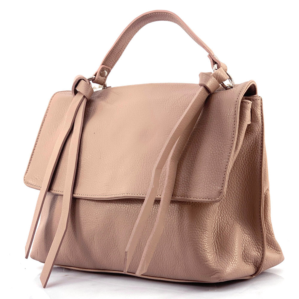 Freestyle Italian Genuine Leather Shoulder Bag - Made in Italy