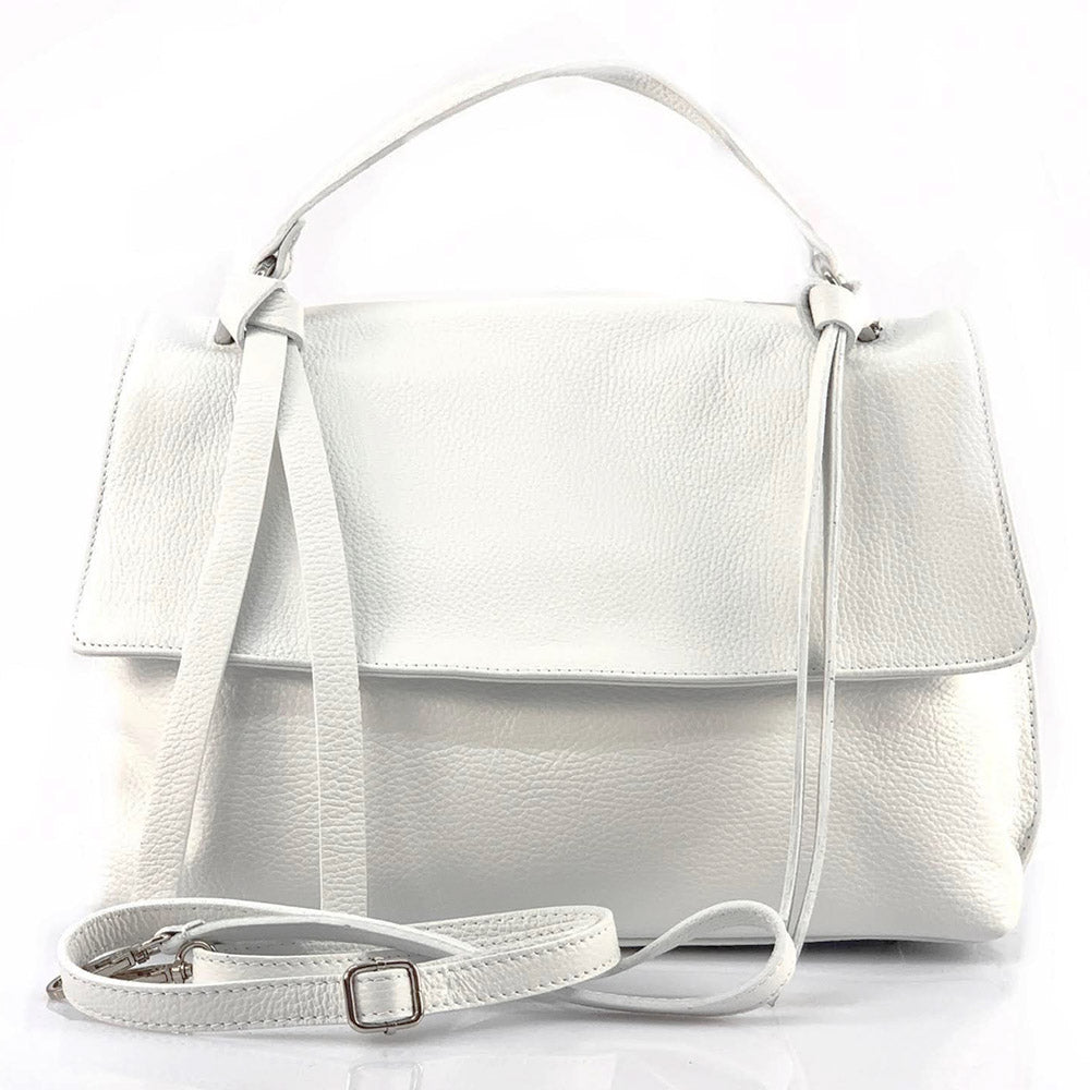 Freestyle Italian Genuine Leather Shoulder Bag - Made in Italy