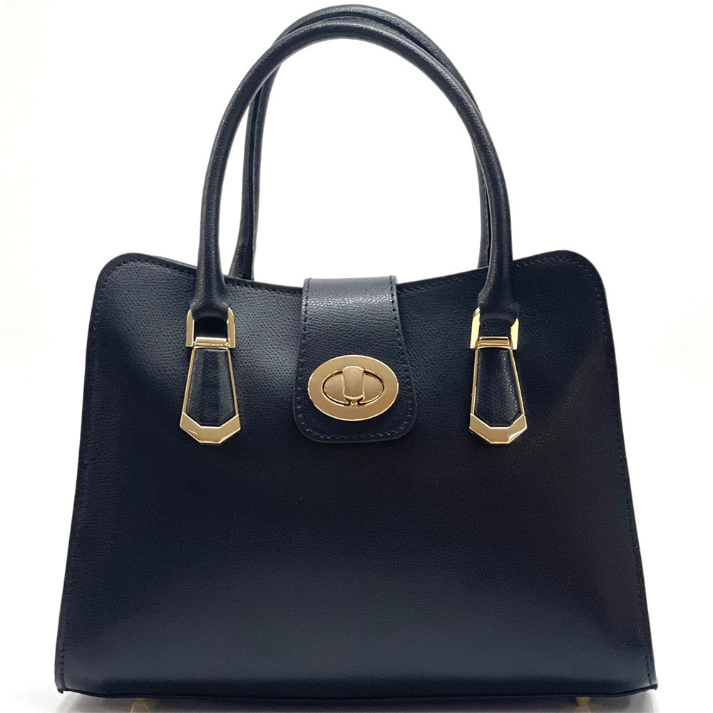 Clarissa Tote leather bag - Made In Italy