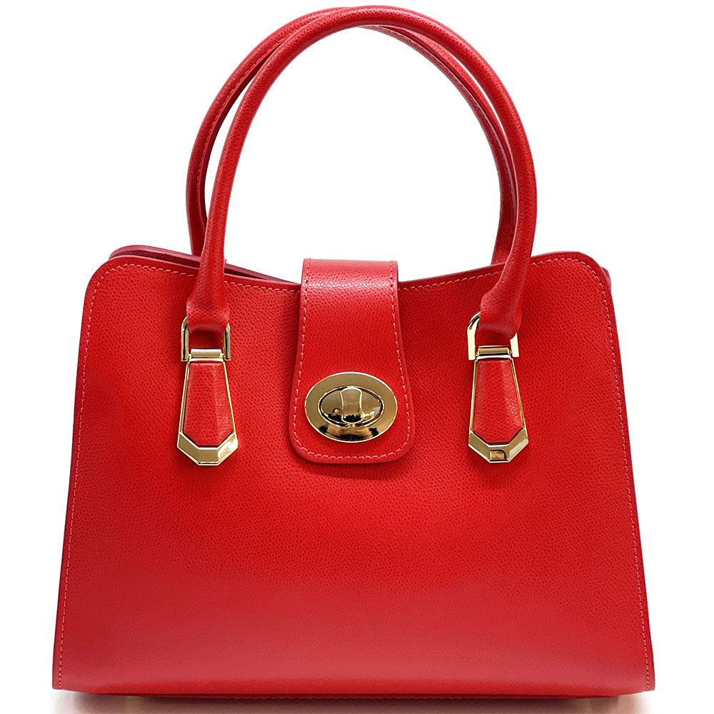 Clarissa Tote leather bag - Made In Italy