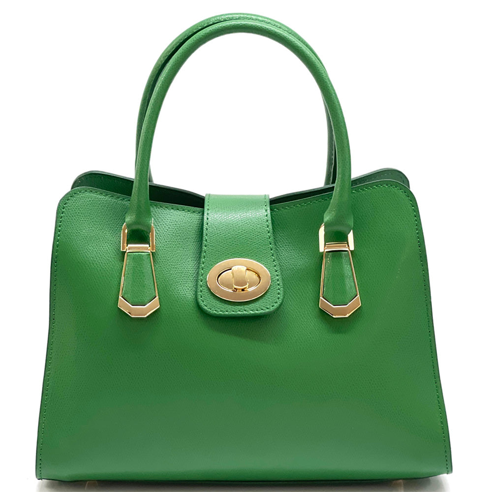 Clarissa Tote leather bag - Made In Italy