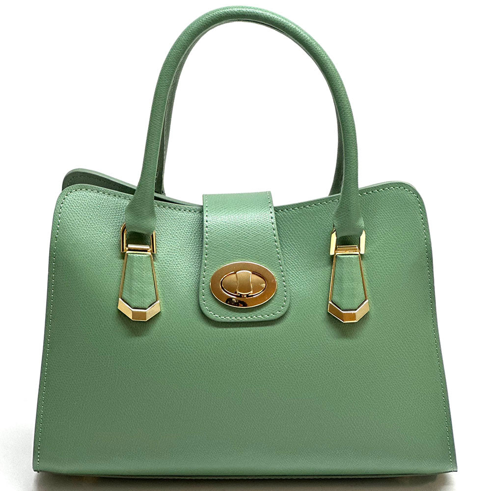 Clarissa Tote leather bag - Made In Italy