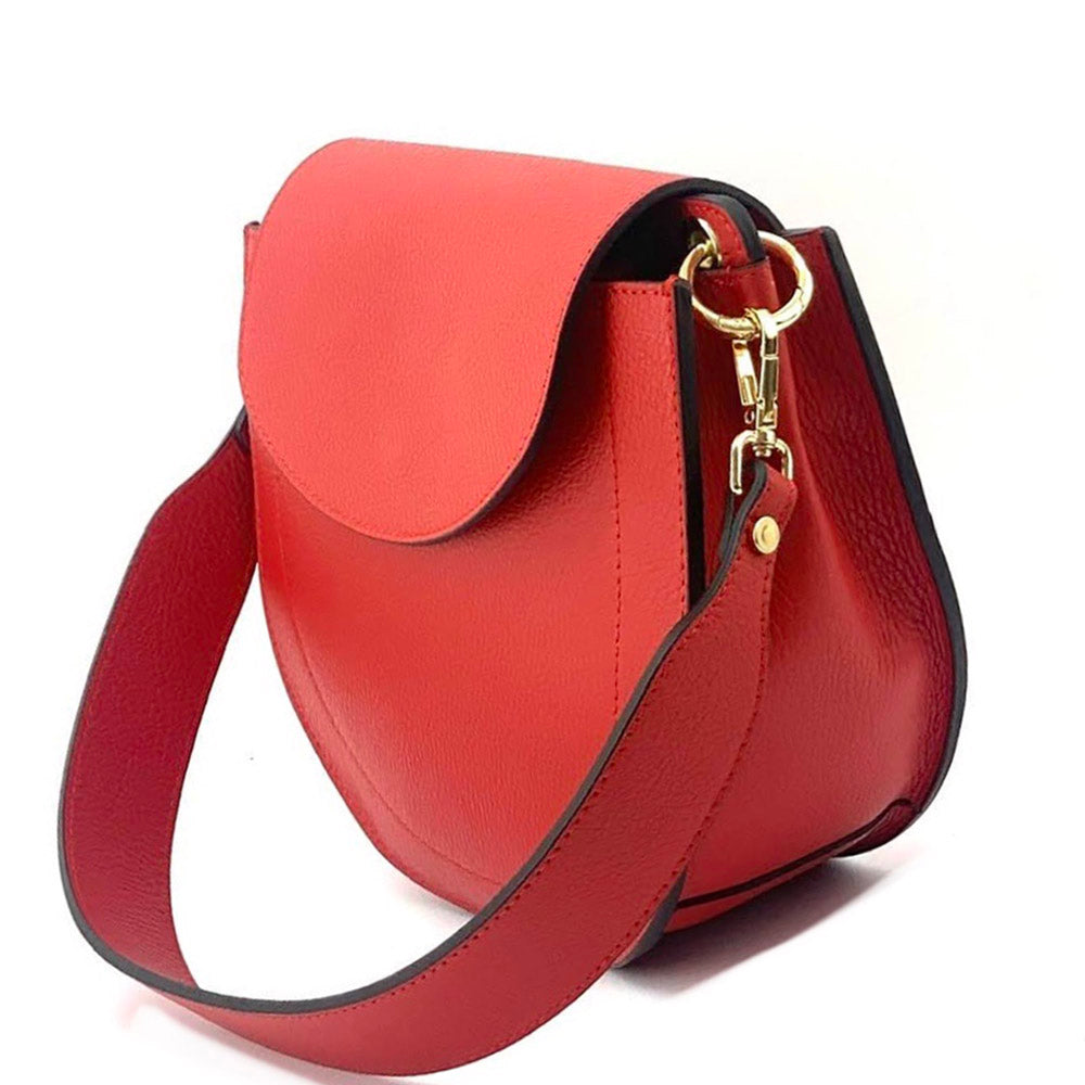 Luisa Italian Leather Shoulder Bag - Made In Italy