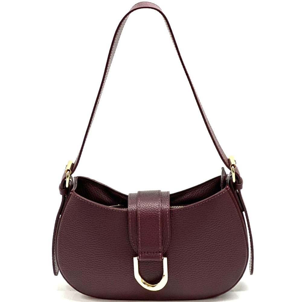 Karly Leather shoulder bag - Made In Italy