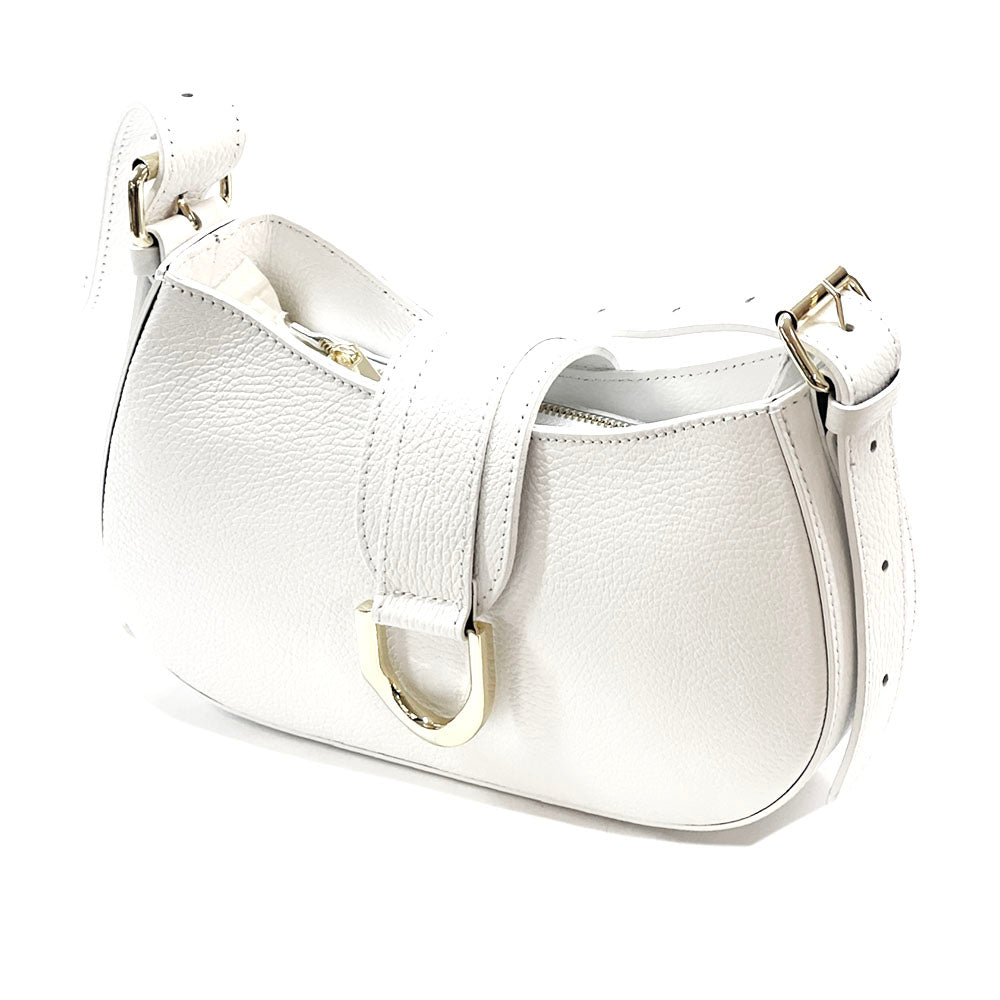Karly Leather shoulder bag - Made In Italy